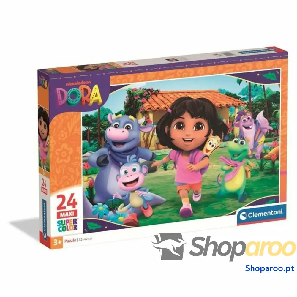 Puzzle Clementoni Dora 62 x 42 cm 24 Peças