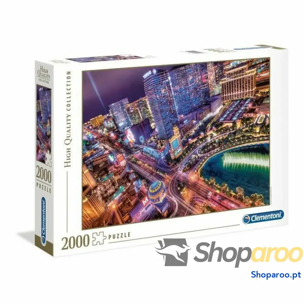 Puzzle Clementoni Las Vegas 97,5 x 66,8 cm 2000 Peças