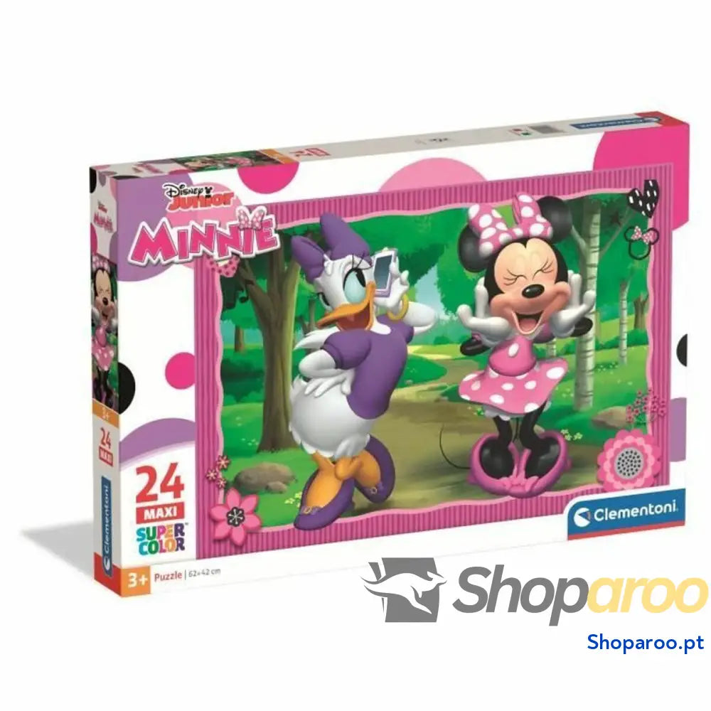 Puzzle Clementoni Maxi Minnie (24 Unidades)