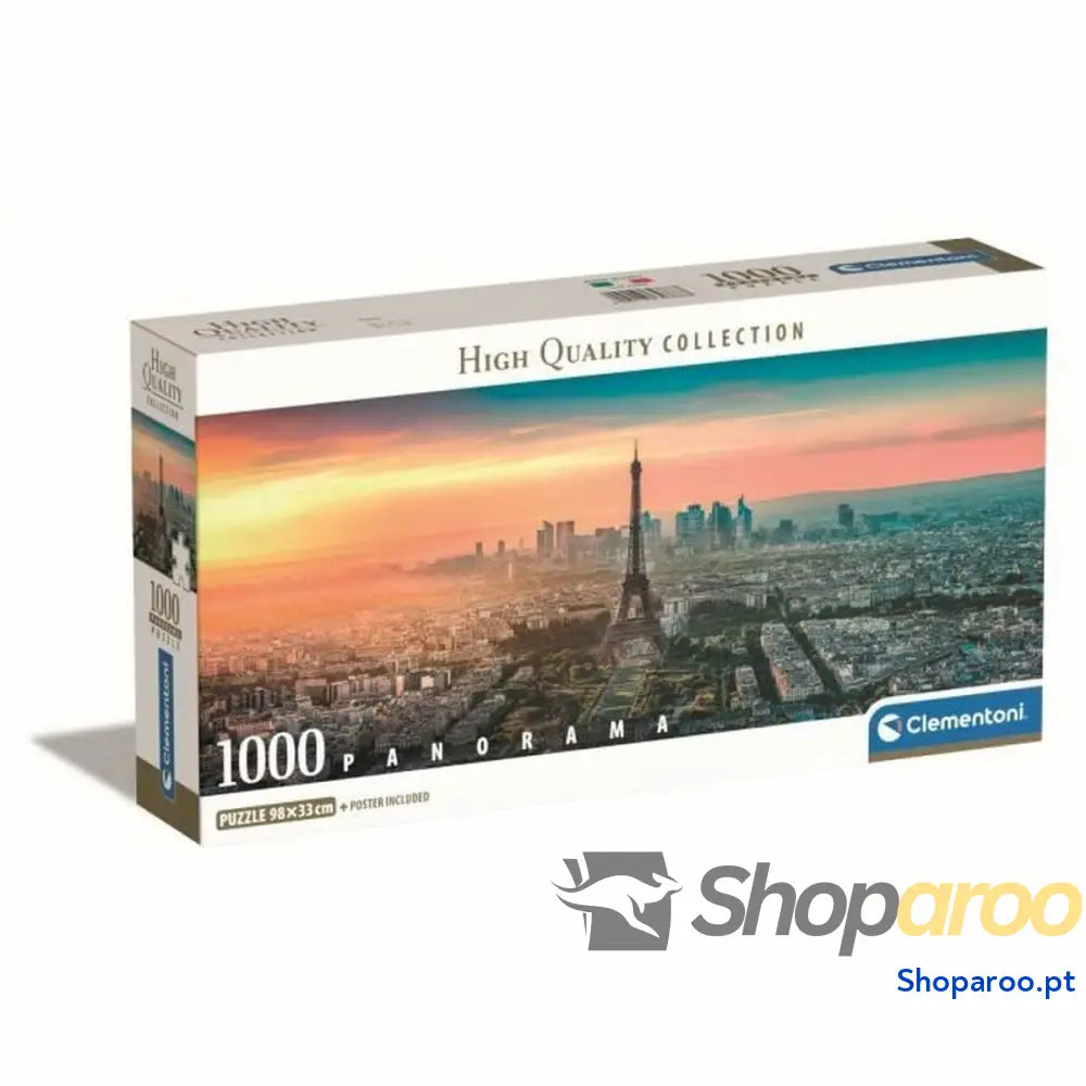 Puzzle Clementoni Panorama Paris 1000 Peças