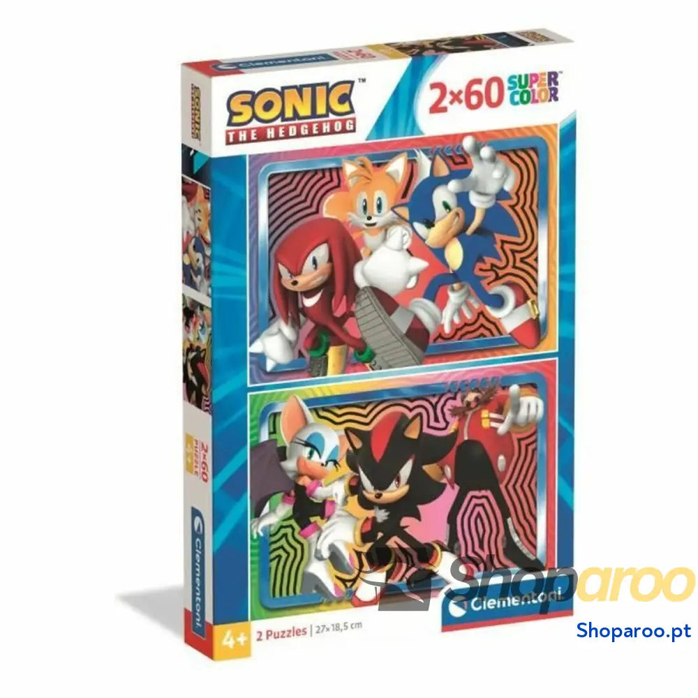 Puzzle Clementoni Sonic (2 Unidades)