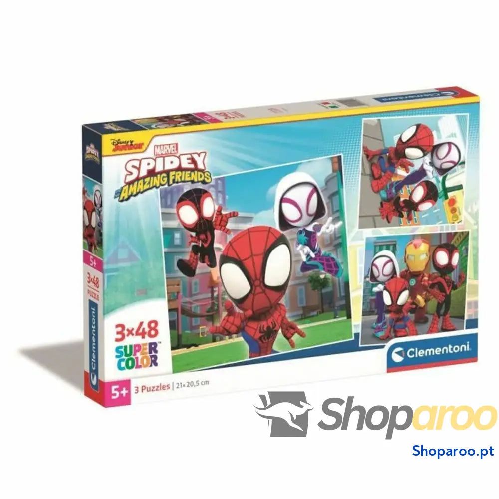 Puzzle Clementoni Spidey (3 Unidades)