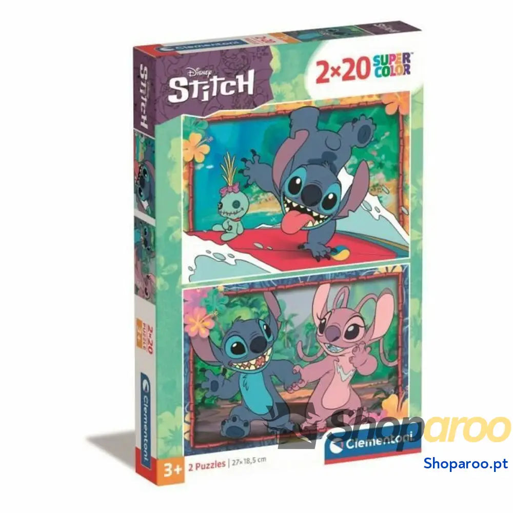 Puzzle Clementoni Stitch 2 Peças (2 Unidades)