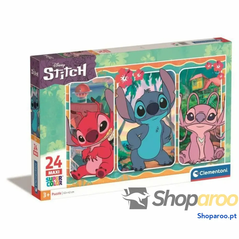 Puzzle Clementoni Stitch 24 Peças (24 Unidades)