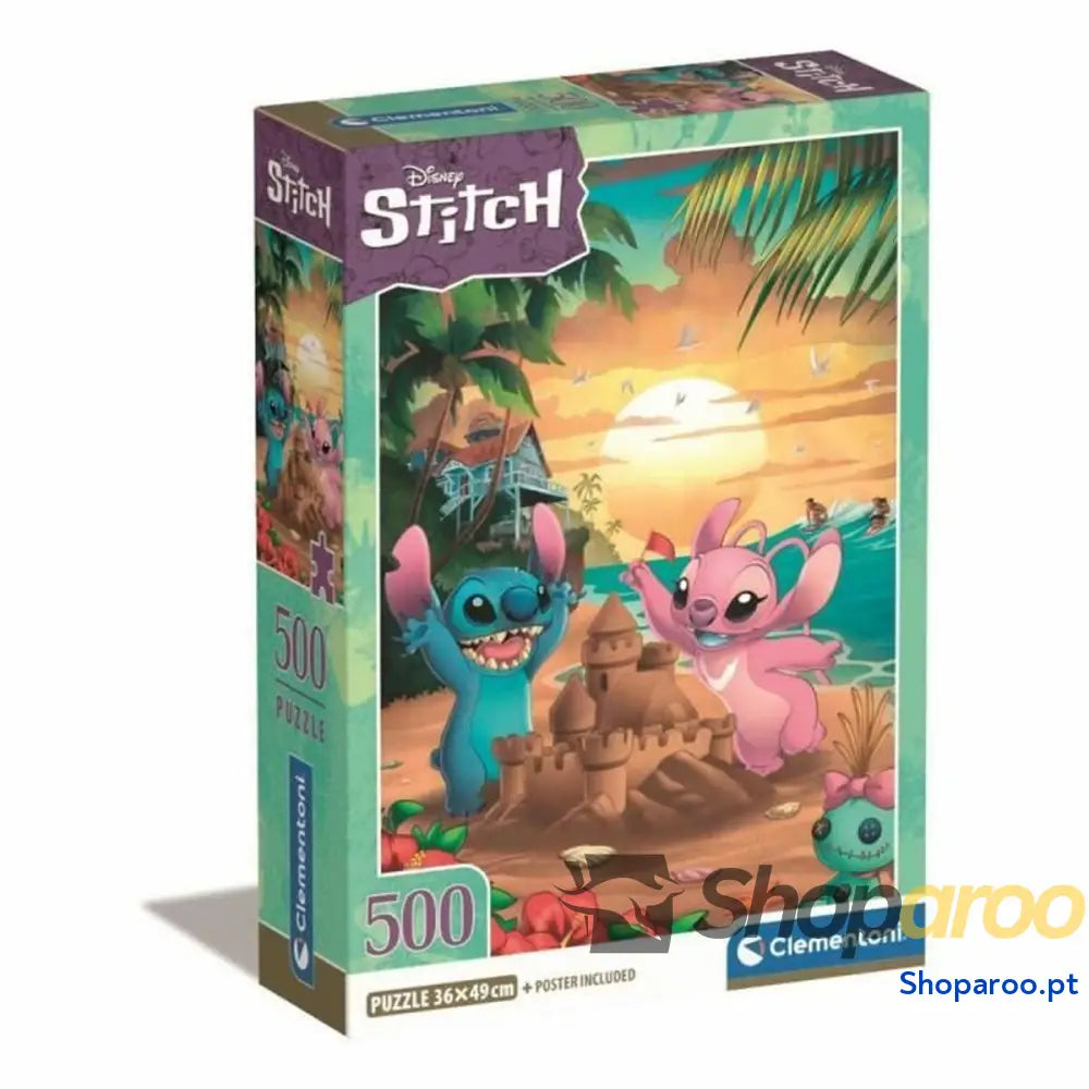 Puzzle Clementoni Stitch 500 Peças