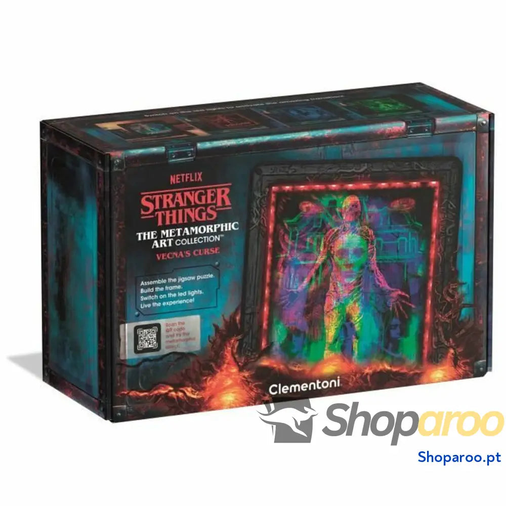 Puzzle Clementoni Stranger Things Cadre lumineux V2 49 x 36 cm 520 Peças