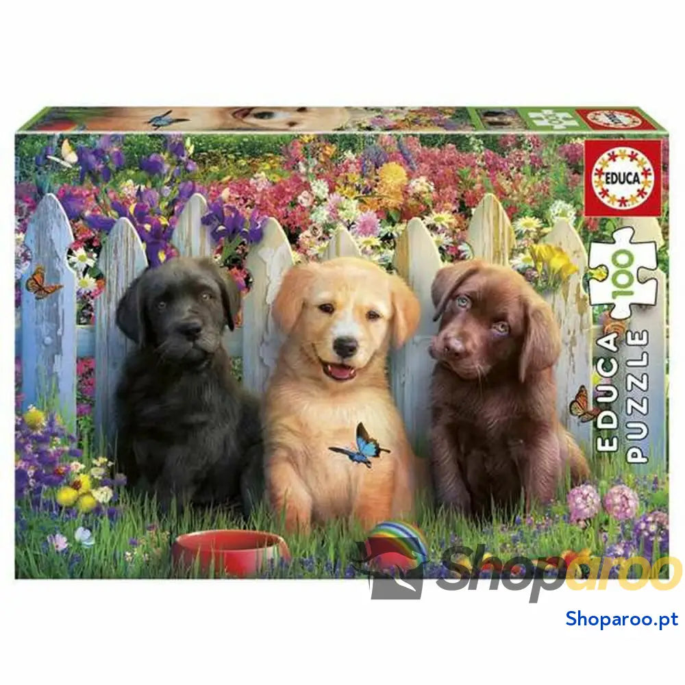 Puzzle Educa Doggies 100 Peças