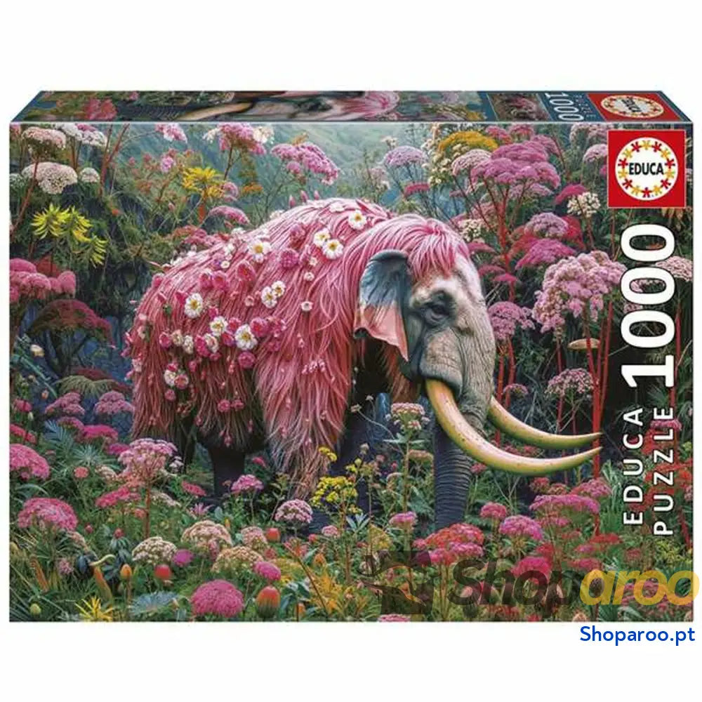 Puzzle Educa Floral Elephant