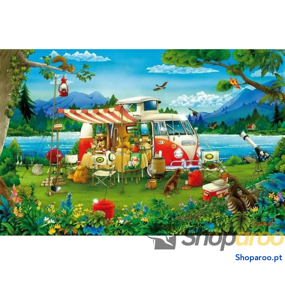 Puzzle Educa Holidays in the countryside 1000 Peças