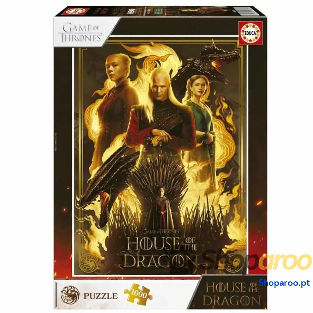 Puzzle Educa House of The Dragon 1000 Peças