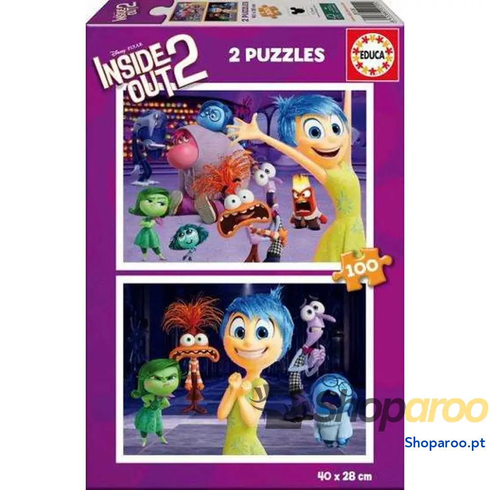 Puzzle Educa Inside Out 2 x 100 Peças