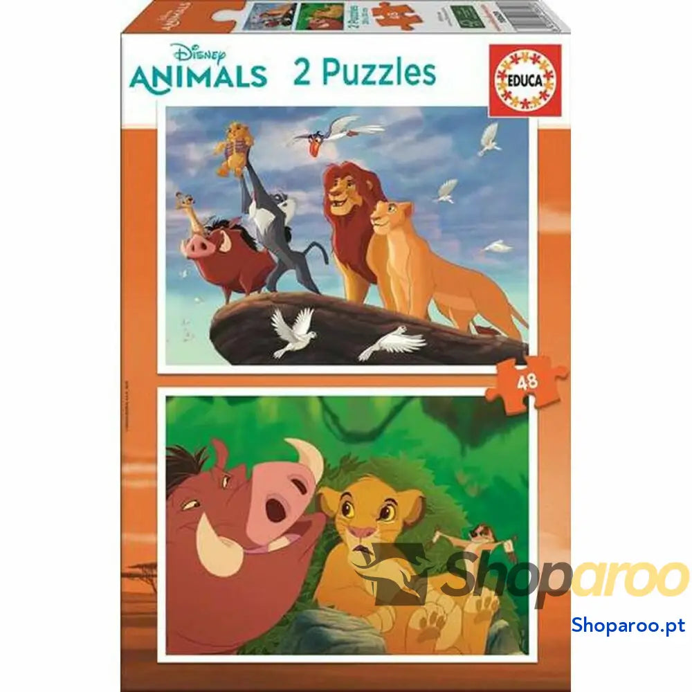 Puzzle Educa Lion King (2 x 48 pcs)