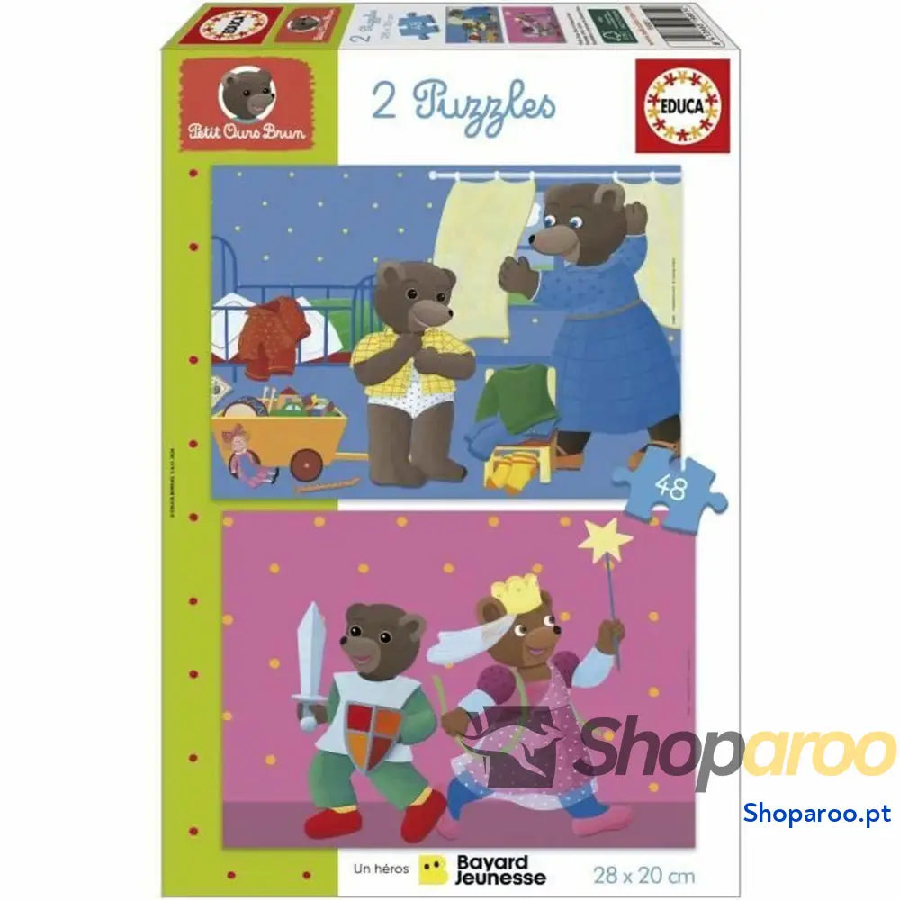 Puzzle Educa Little Brown Bear