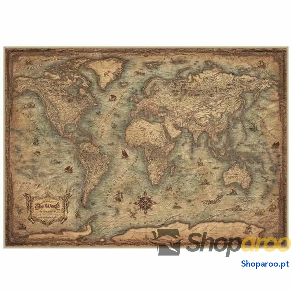 Puzzle Educa Mapa