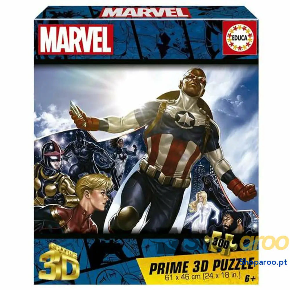 Puzzle Educa Marvel 3D