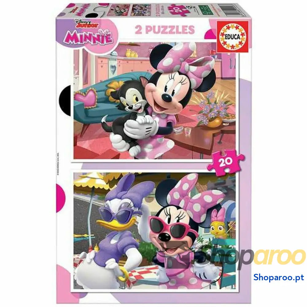 Puzzle Educa Minnie (2 x 20 pcs)