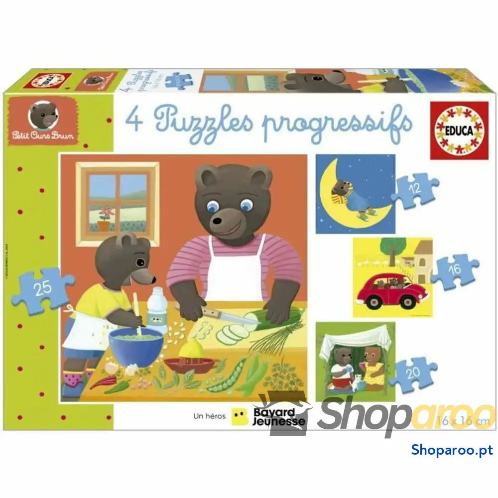 Puzzle Educa Osito Pardo