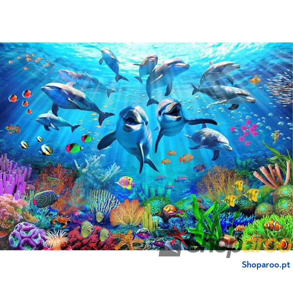 Puzzle Educa Party under the sea 500 Peças