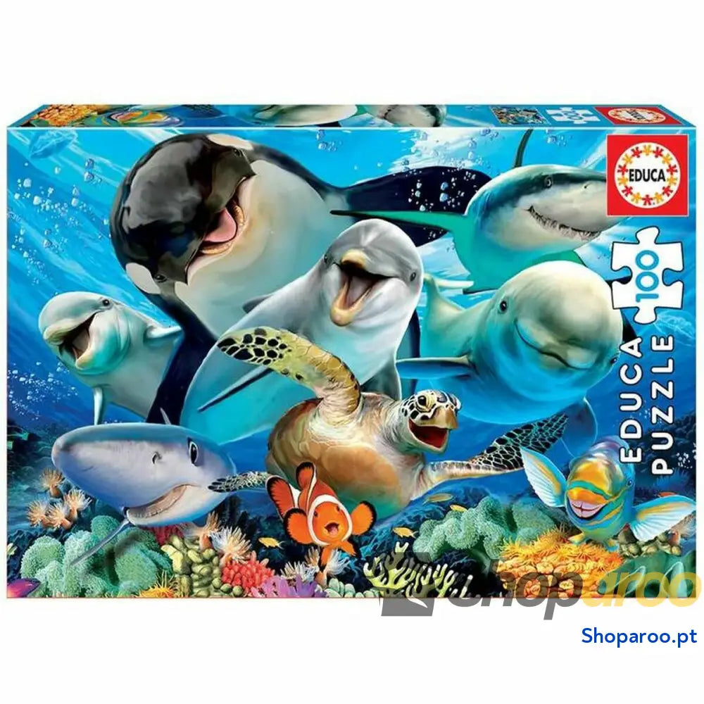 Puzzle Educa Selfie Under the Sea (100 pcs)