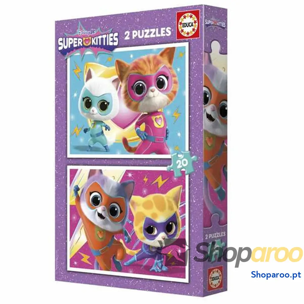 Puzzle Educa Superkitties
