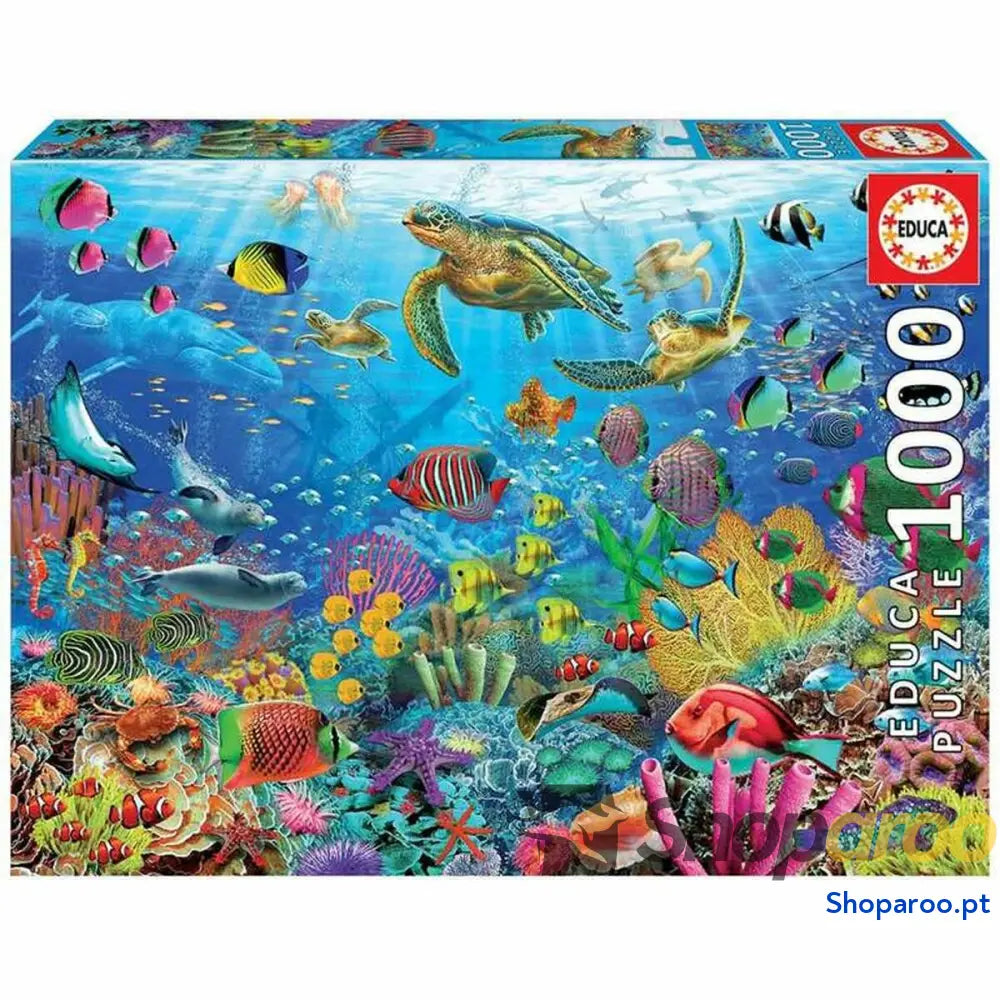 Puzzle Educa Turtles in Paradise 1000 pcs