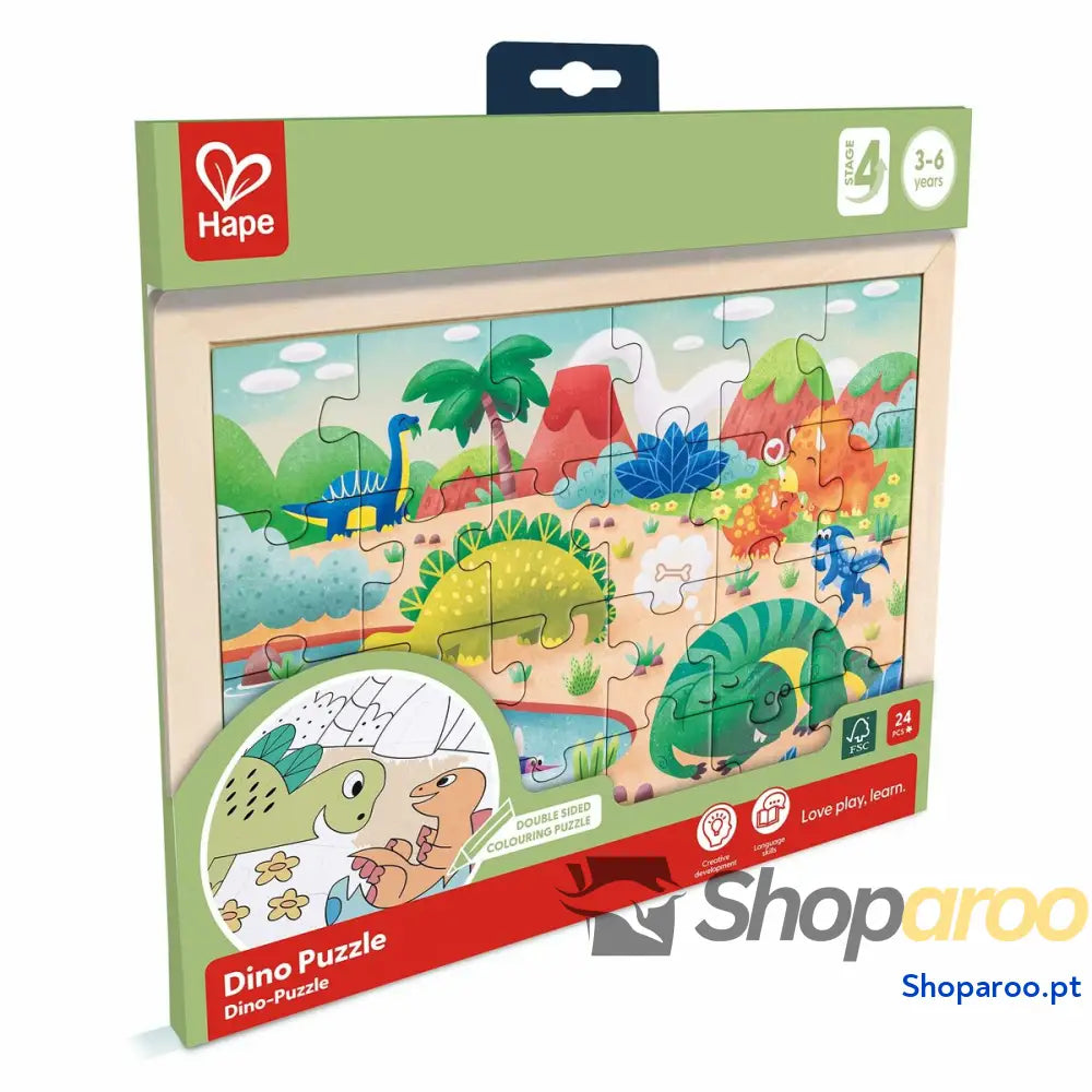 Puzzle Hape Dinossauros