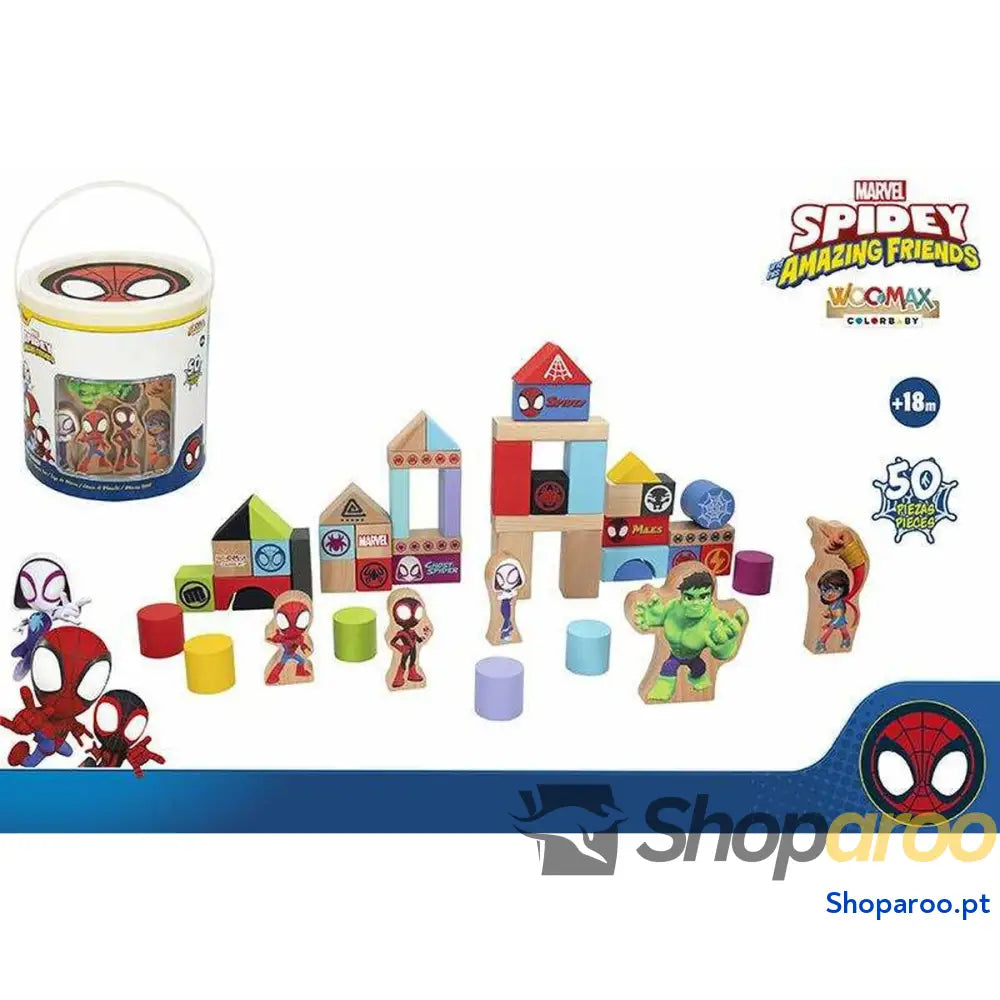 Puzzle Infantil de Madeira Spidey Amazing Friends