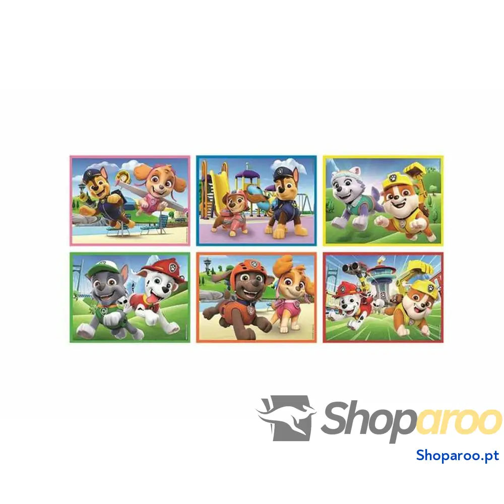 Puzzle Infantil de Madeira The Paw Patrol