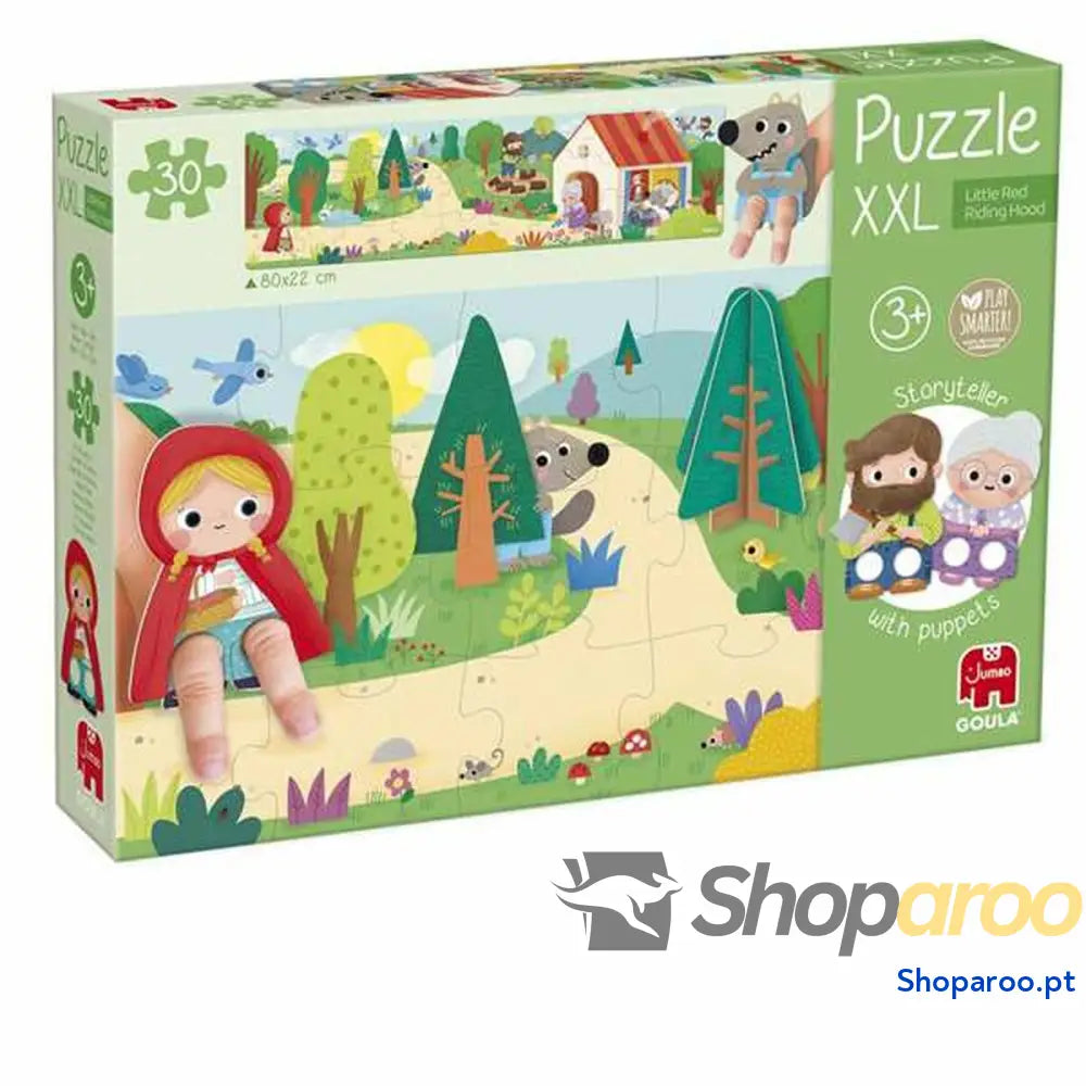 Puzzle Infantil Diset XXL Capuchinho Vermelho 30 Peças