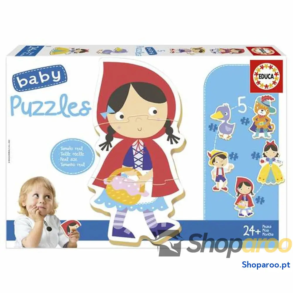 Puzzle Infantil Educa Folk Tales 5 Peças