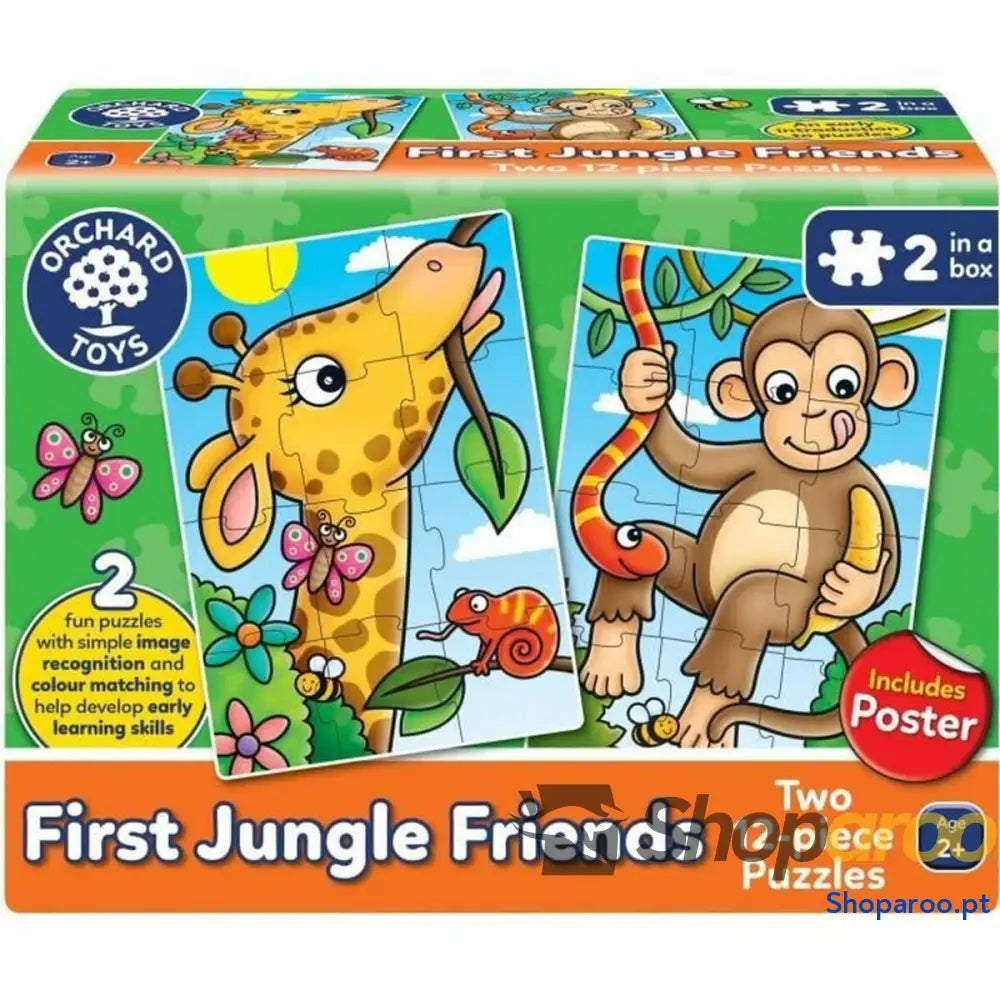 Puzzle Orchard First Jungle Friends (FR)