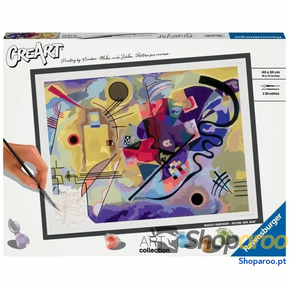 Puzzle para Colorir Ravensburger Kandinsky