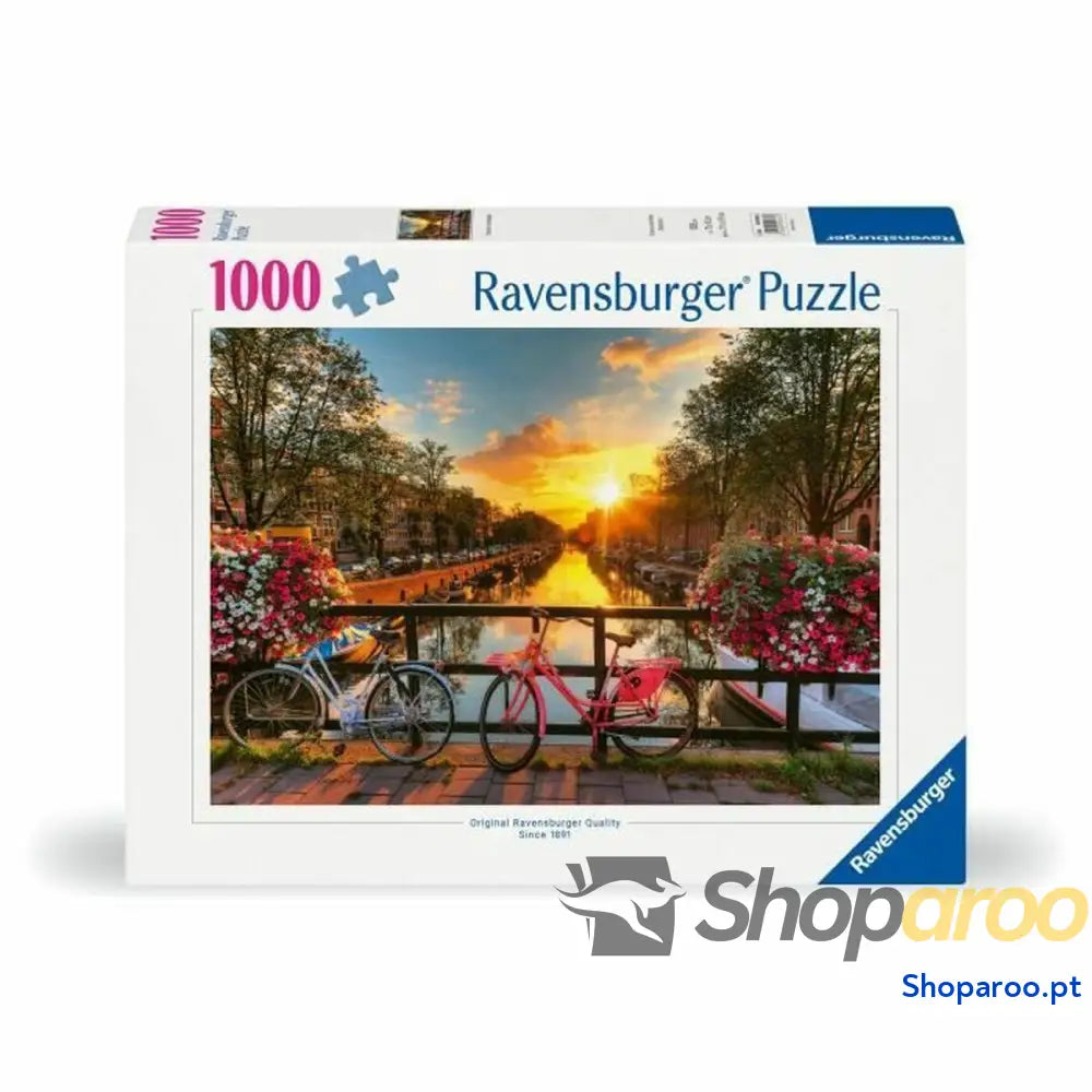 Puzzle Ravensburger Bicycles in Amsterdam