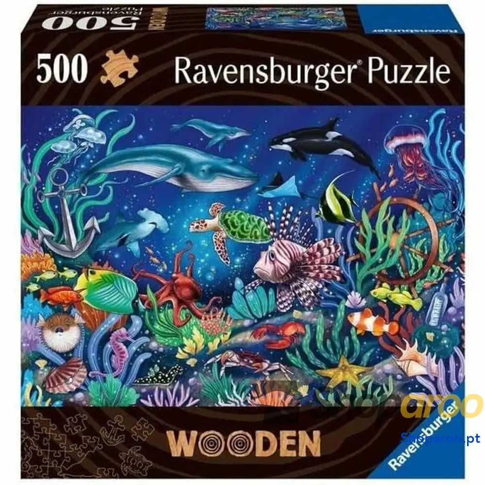 Puzzle Ravensburger Colorful Marine World 00017515 500 Peças