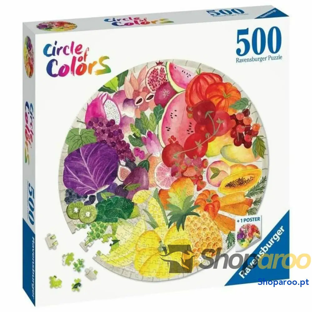 Puzzle Ravensburger Iceland: Kirkjuffellsfoss (500 Peças)