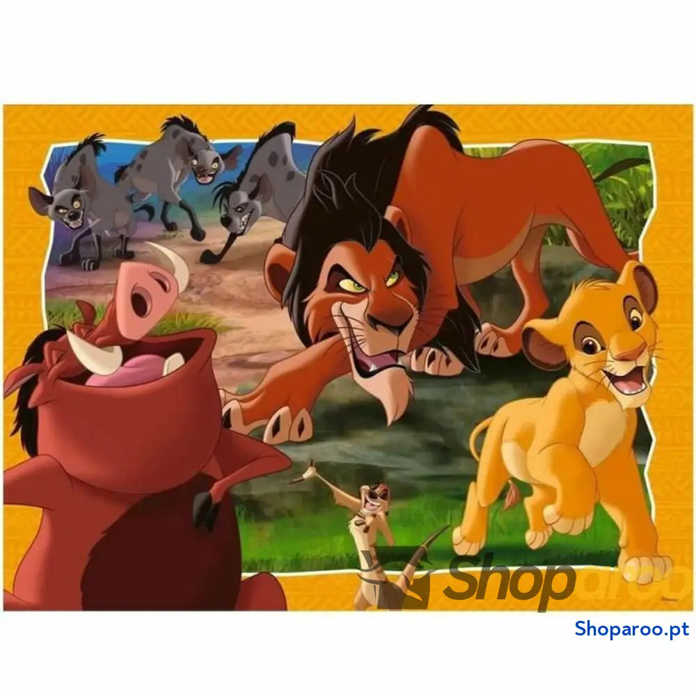 Puzzle Ravensburger lion king 200 Peças (1 Unidade)