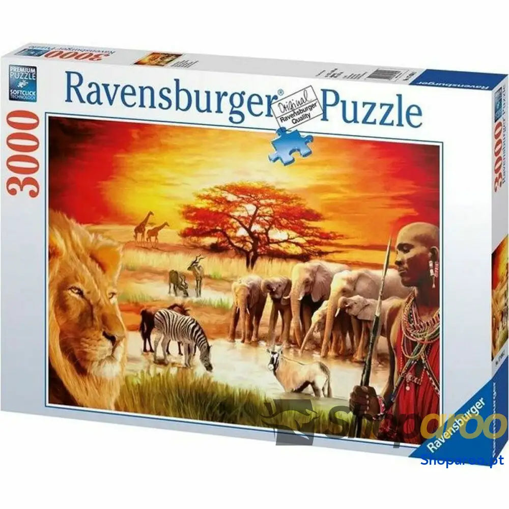Puzzle Ravensburger Massai Pride (3000 Peças)