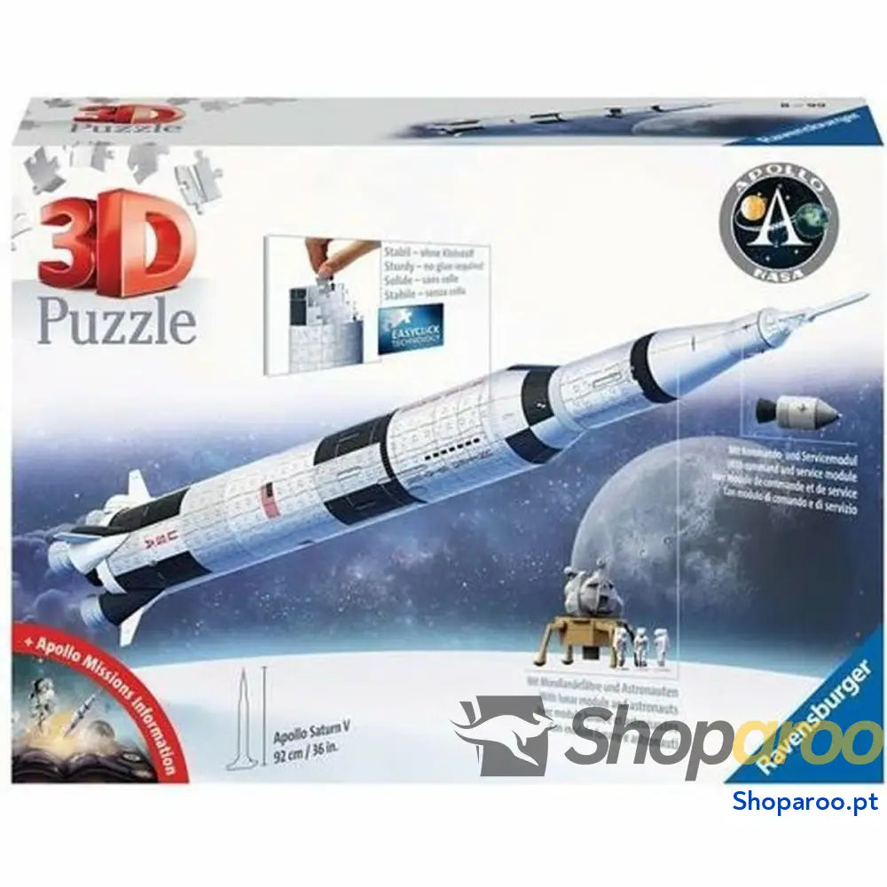 Puzzle Ravensburger Saturn V space rocket