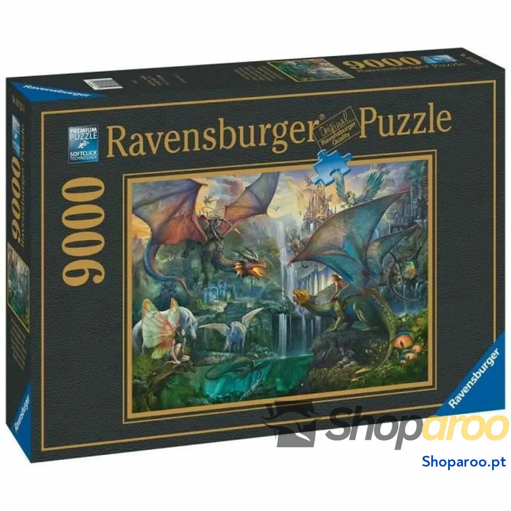 Puzzle Ravensburger The Magic Forest of Dragons (9000 Peças)