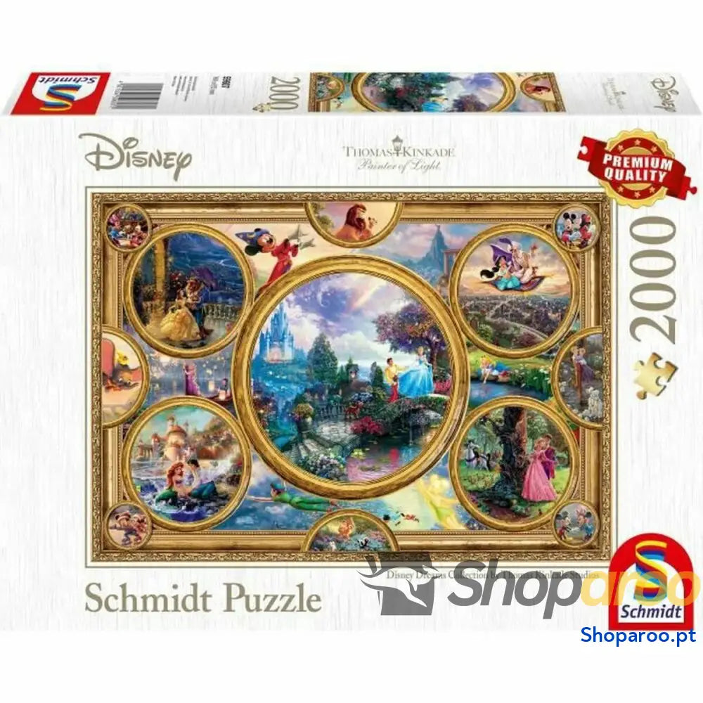 Puzzle Schmidt Spiele Disney Dreams Collection 2000 Peças
