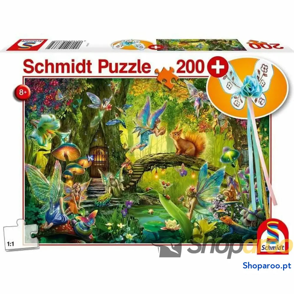 Puzzle Schmidt Spiele Fairies in the Forest 200 Peças