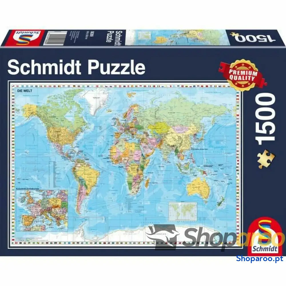Puzzle Schmidt Spiele Iceland: Kirkjuffellsfoss 1500 Peças