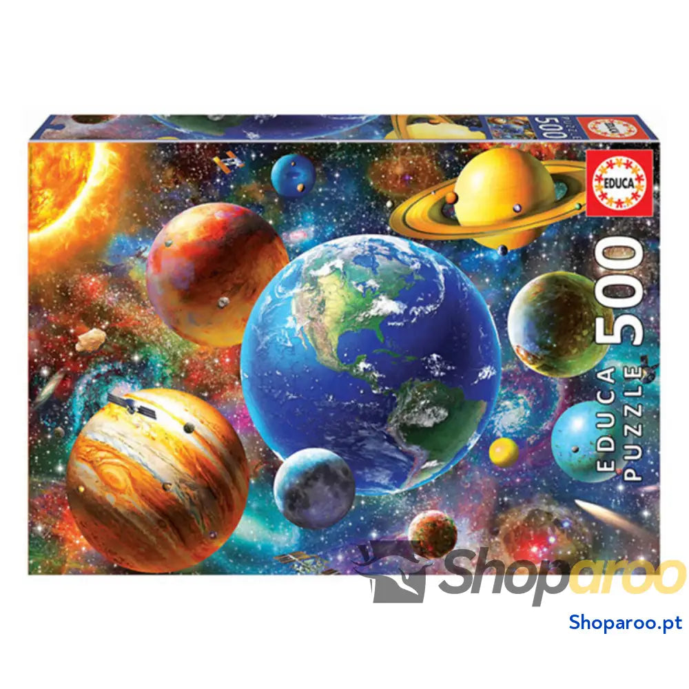 Puzzle Solar System Educa 18449 (500 pcs)
