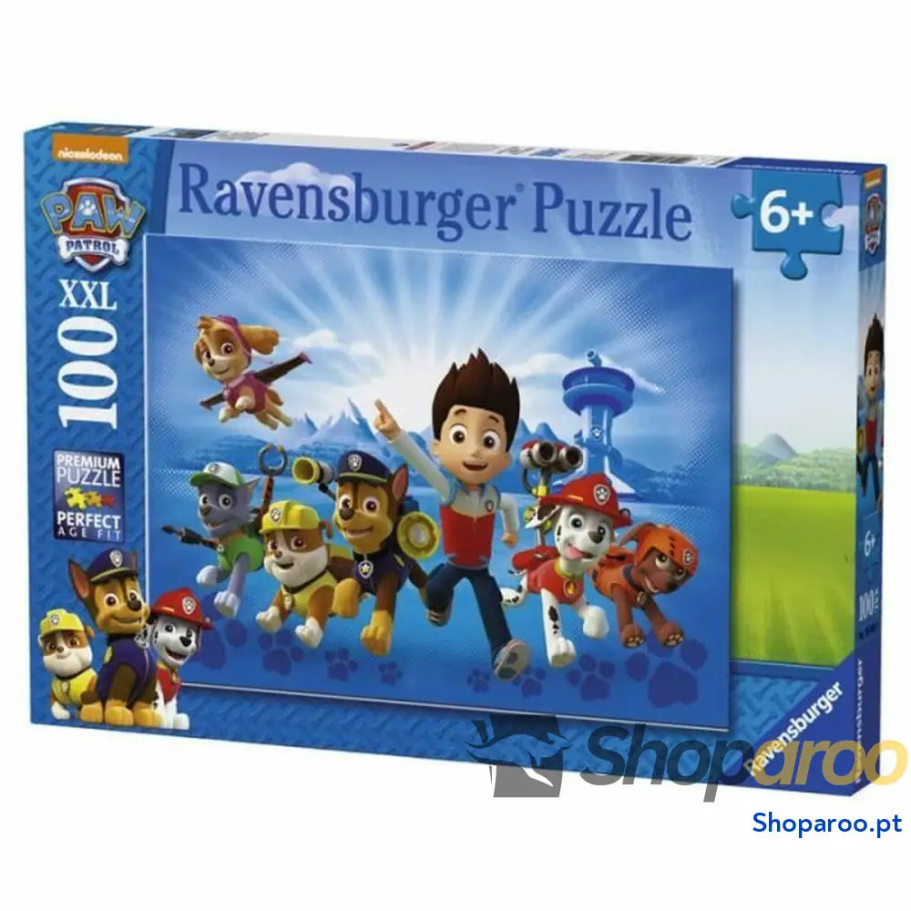 Puzzle The Paw Patrol Ravensburger 10899 XXL 100 Peças