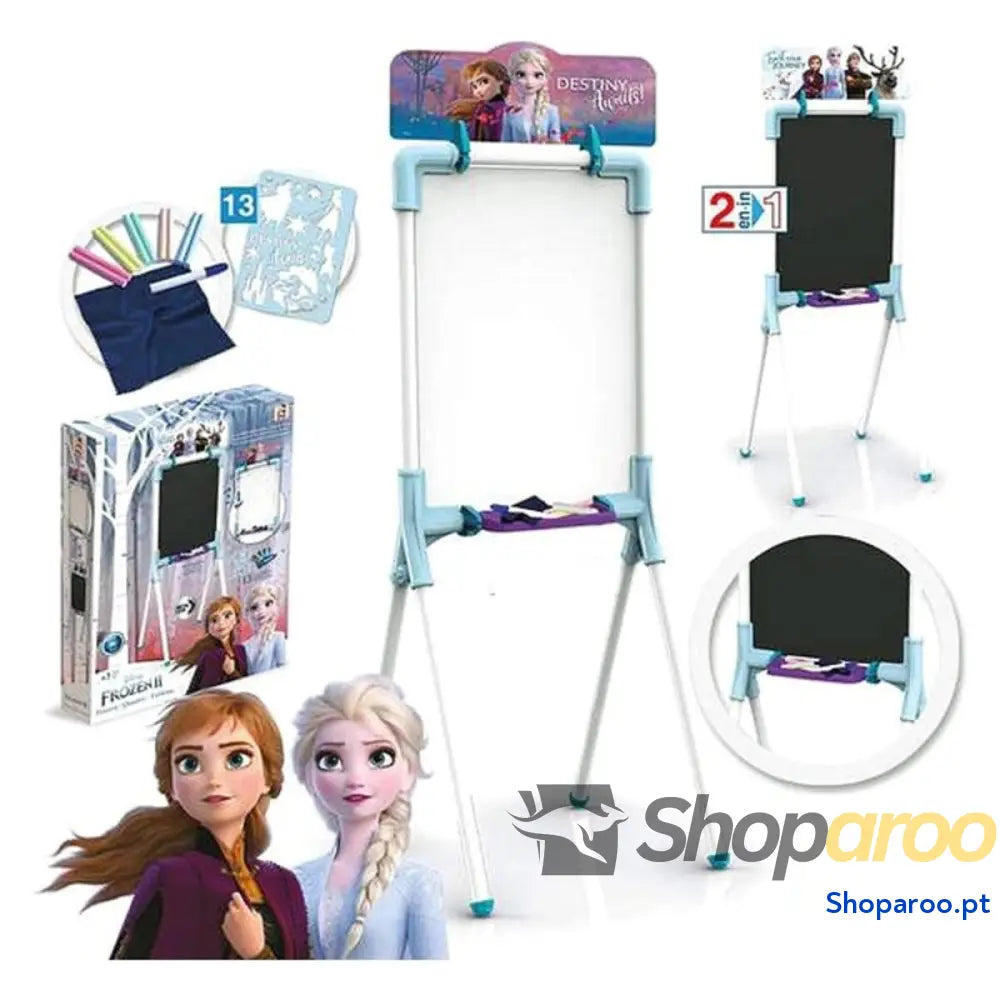 Quadro 2 em 1 Frozen 2 Chicos (12 pcs) (37 x 32 x 98 cm)