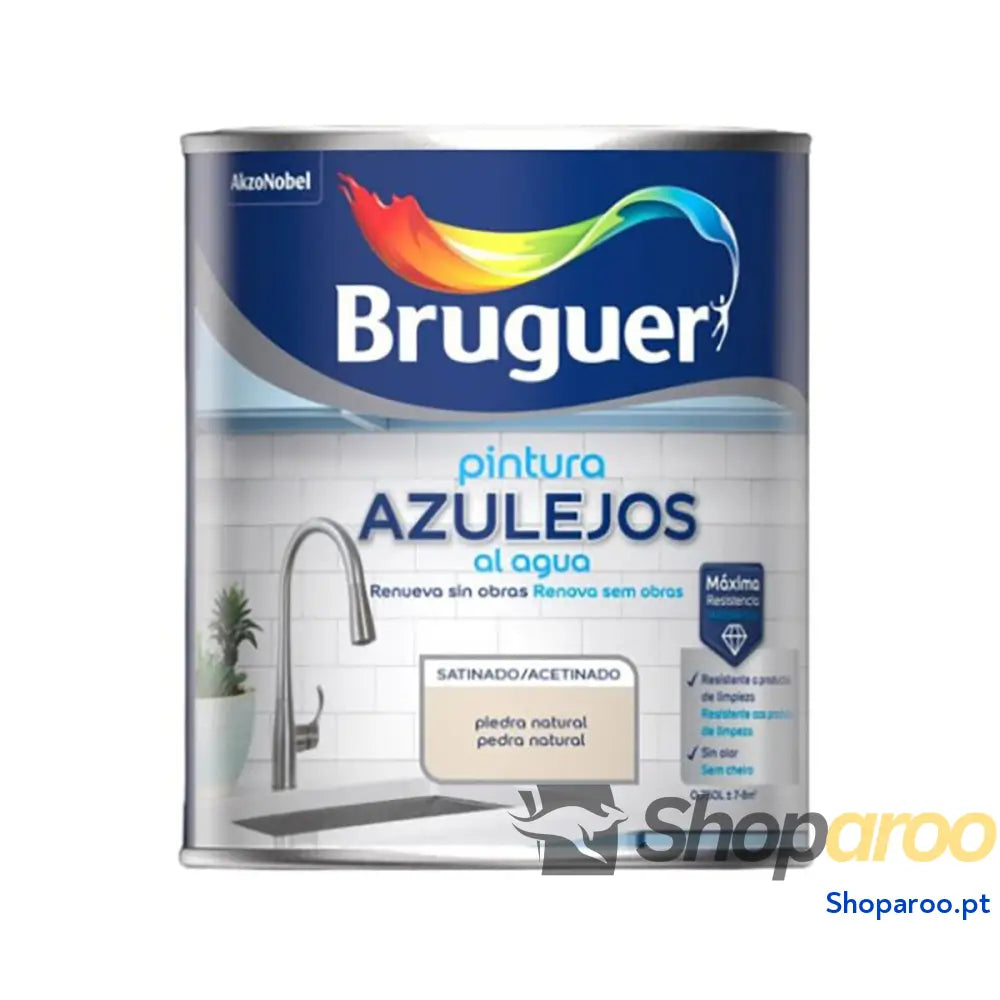 Quadro Bruguer Pedra Natural 750 ml Ladrilho e azulejo