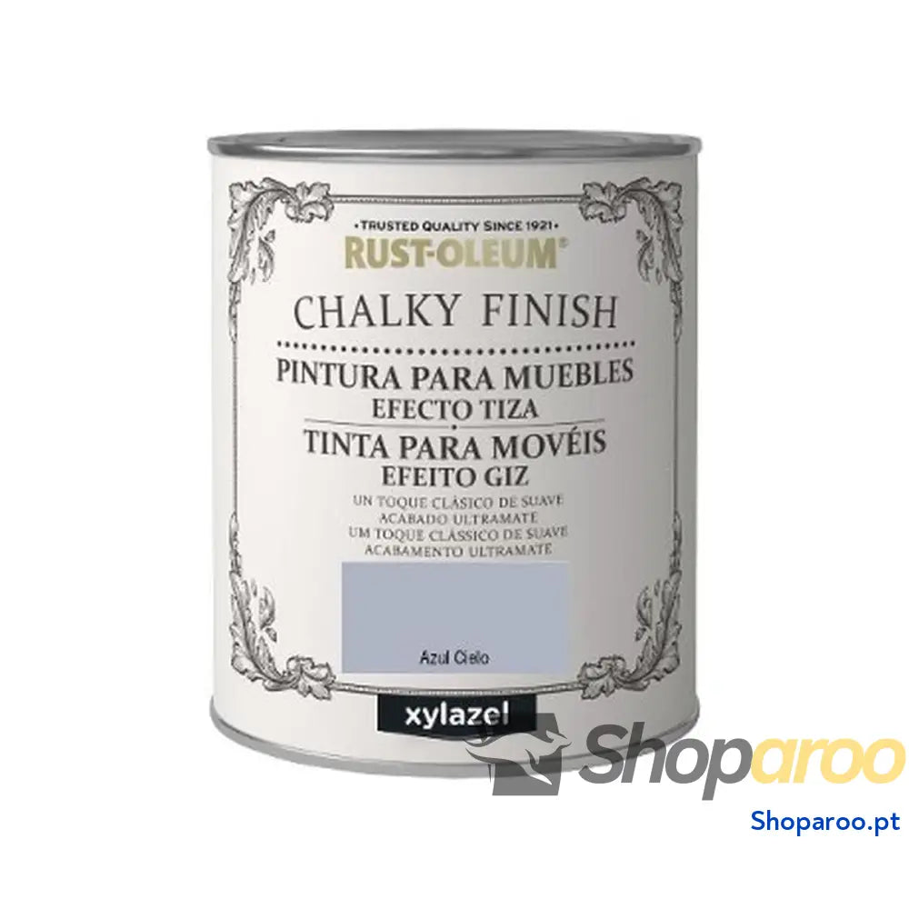 Quadro Bruguer Rust-oleum Chalky Finish 5397549 Móveis Azul celeste 750 ml