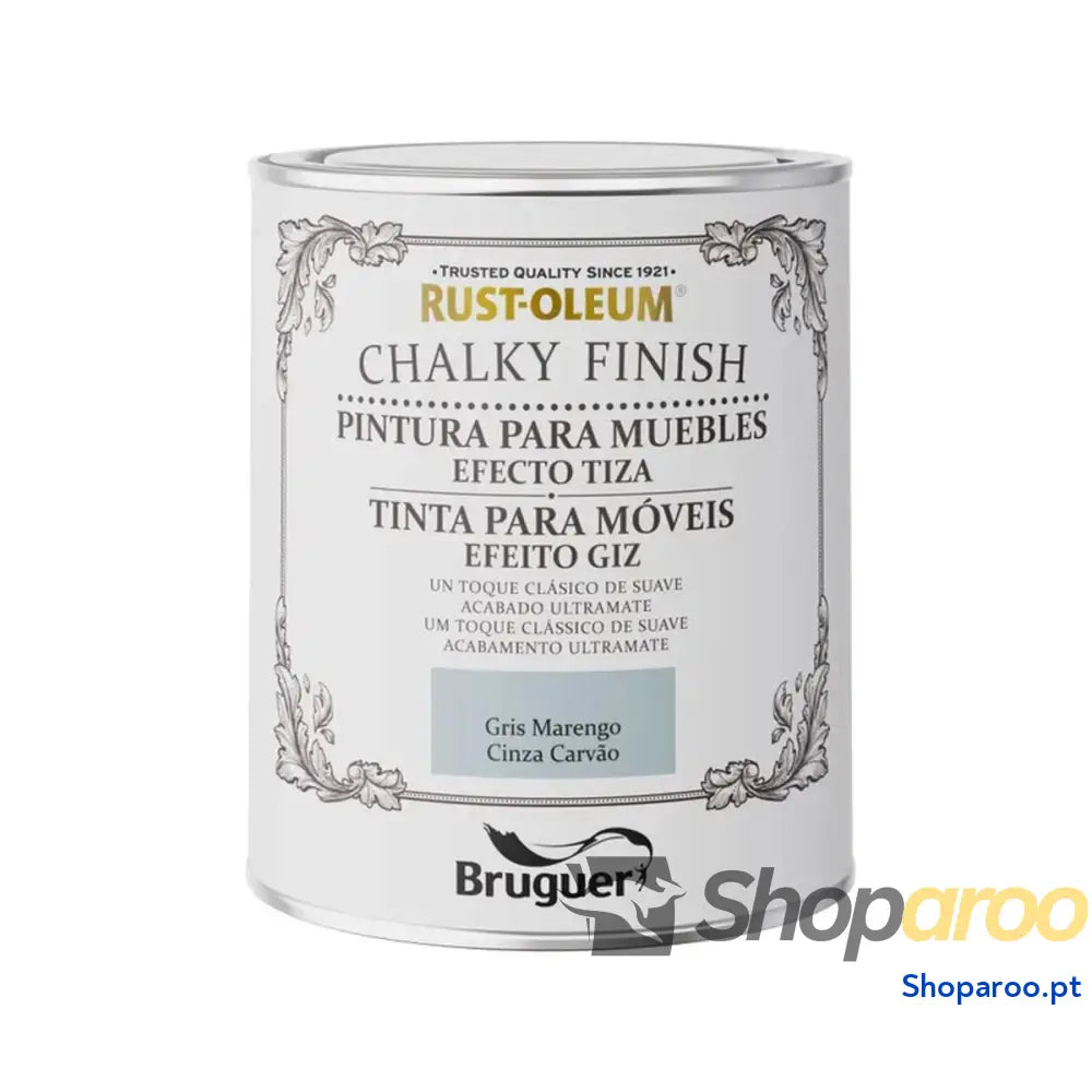 Quadro Bruguer Rust-oleum Chalky Finish 5733887 Móveis 750 ml Cinzento Escuro
