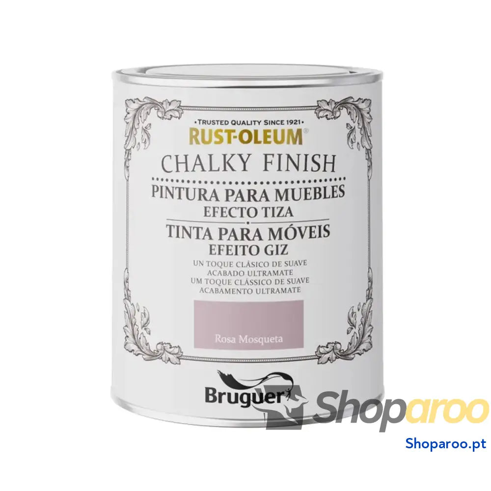 Quadro Bruguer Rust-oleum Chalky Finish 5733892 Móveis 750 ml Rosa Mosqueta