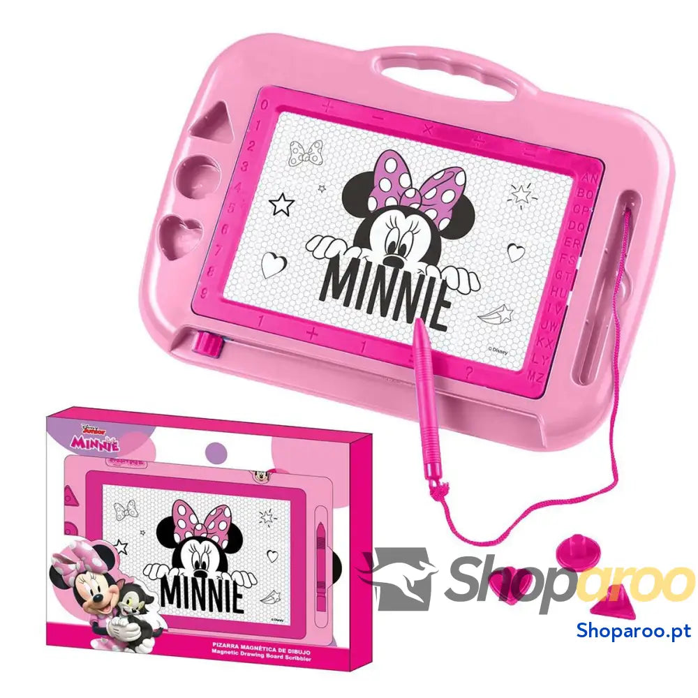 Quadro Mágico Minnie Mouse Cor de Rosa 100 % ABS